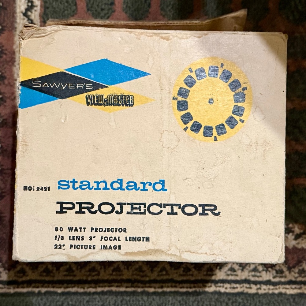 vintage Sawyer's View-Master Standard Projector